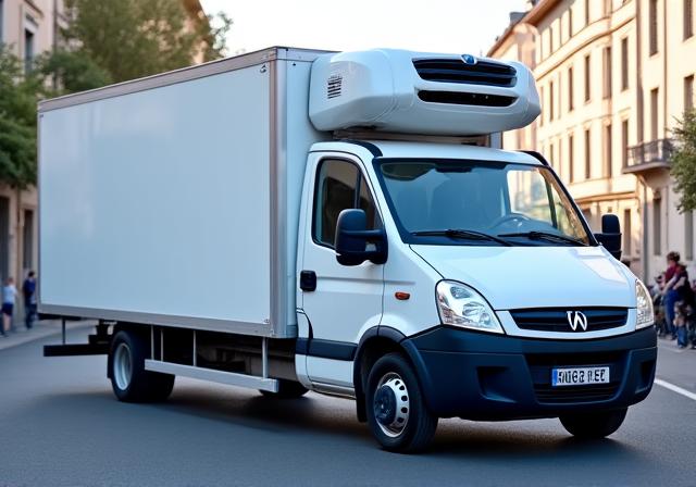 Camion frigorifique à Lyon