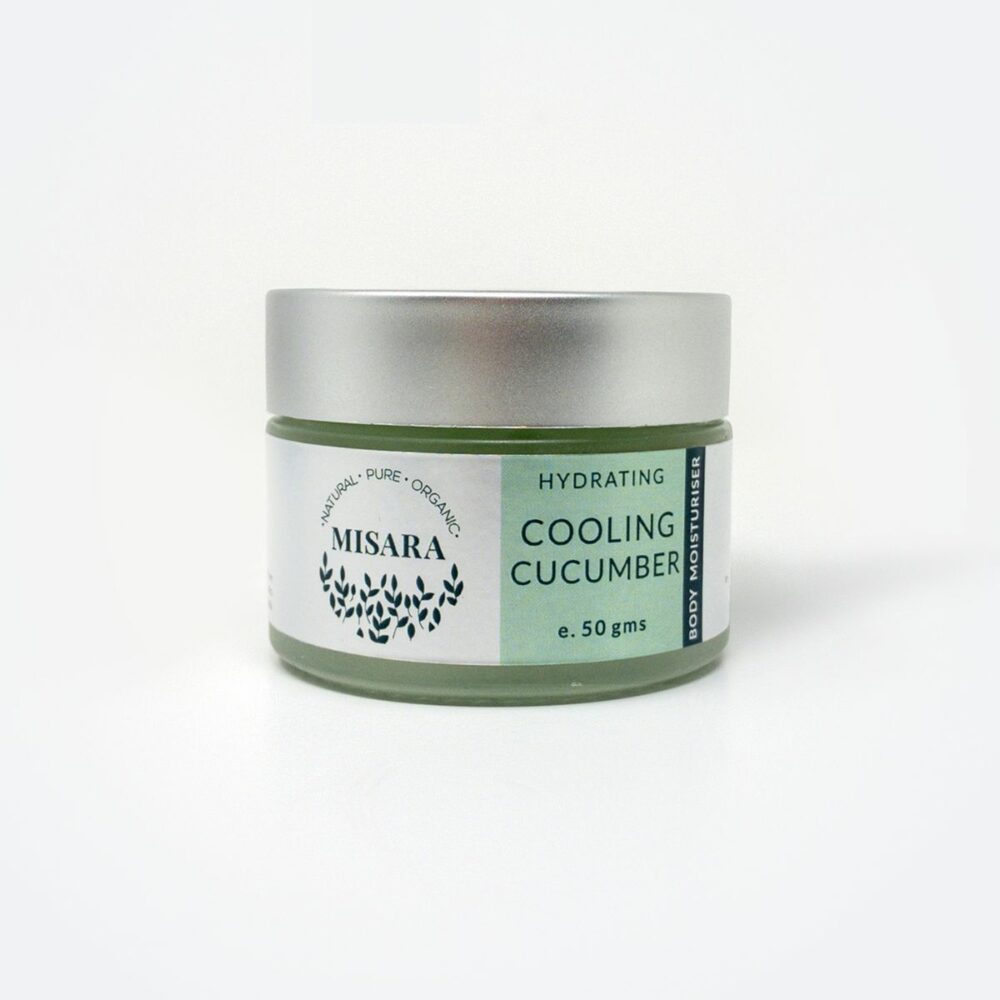 Cooling cucumber gel for face