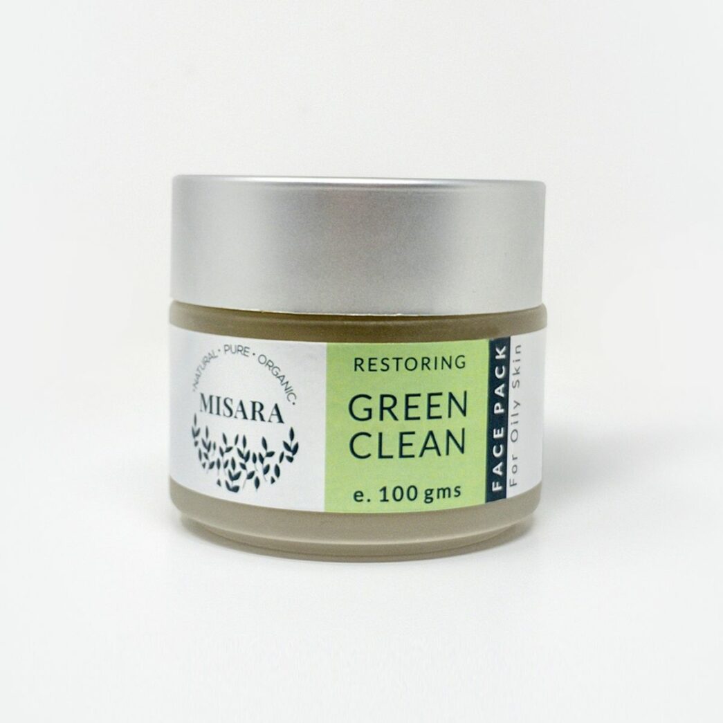 Green Clean multani mitti face pack for skin whitening